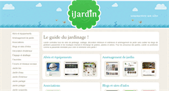 Desktop Screenshot of ijardin.fr