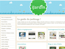 Tablet Screenshot of ijardin.fr